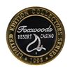 Image 1 : .999 Silver Foxwoods Resort Rhode Islands Casino $10 Limited Edition Gaming Toke