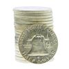 Image 2 : Roll of (20) Brilliant Uncirculated 1963-D Franklin Half Dollar Coins