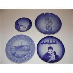 4 Bing & Grondahl Plates    