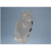 Image 1 : 1 Lalique Cat  8 1/2"  
