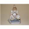 Image 1 : 1 Lladro Figurine  girl viewing cat on scale  