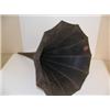 Image 3 : Thomas A. Edison Home Horn, black tin    for Phonograph  