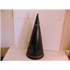 Image 1 : Black Tin Horn with gold bands    for Phonograph  