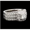 Image 1 : 1.53 ctw Diamond Ring - 18KT White Gold