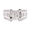 Image 2 : 2.57 ctw Diamond Ring - 14KT White Gold