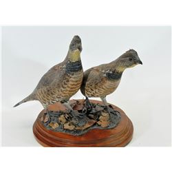 Wood Carving Grouse