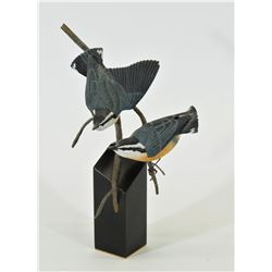 Wood Carving of Nut Hatches