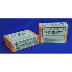 244 Magnum Cartridges
