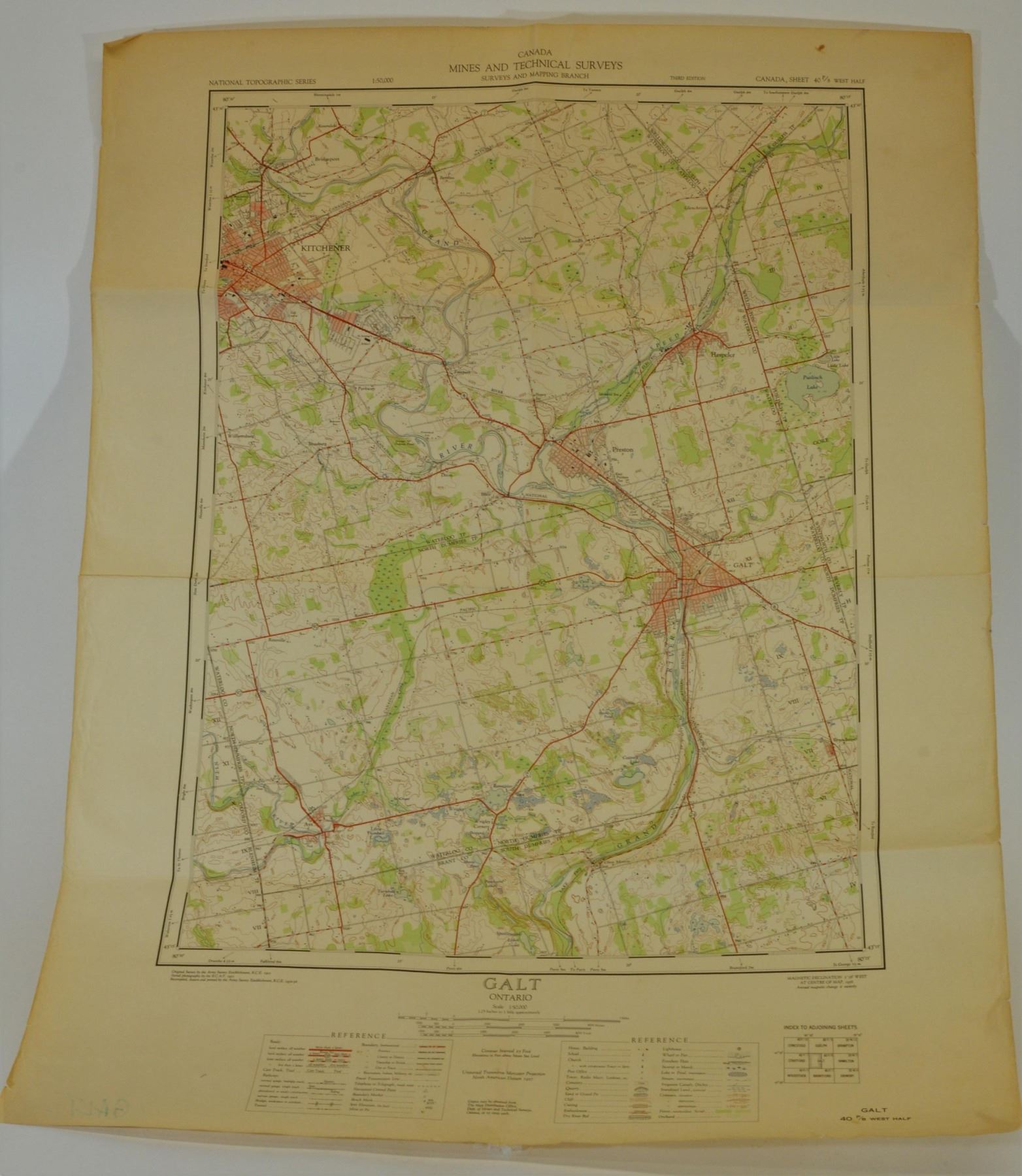 Vintage Topographical Maps