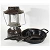 Image 1 : Box Lot Cast Iron & Lamp