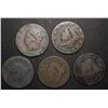 Image 1 : 5-LARGE CENTS