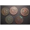 Image 1 : 5-LARGE CENTS