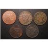 Image 1 : 5-LARGE CENTS