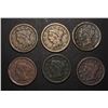 Image 1 : 6-LARGE CENTS