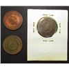 Image 2 : 3- 1865 TWO CENT PIECES