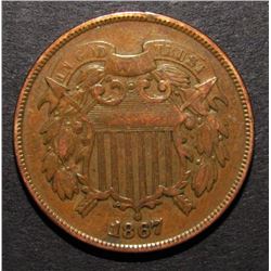 1867 TWO CENT PIECE