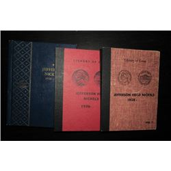 1- COMPLETE 1938-64 JEFFERSON 5 CENT SET
