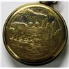 Image 3 : VINTAGE RAIL MASTER OPEN FACE POCKET WATCH