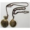 Image 3 : 2-RAILROAD TRAIN DESIGN POCKETWATCHES
