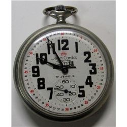 VINTAGE JEAN CARDOT RUSSIAN POCKET WATCH