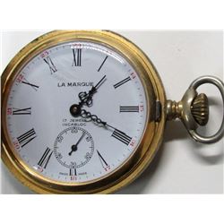 LaMARQUE 17 jewel SWISS MADE GOLD TONE