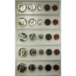 5 - 1964 U.S. UNC SETS in PLASTIC