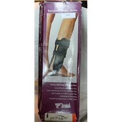 DONJOY STIRRUP ANKLE BRACE WITH FOAM LINER - NEW - 9"