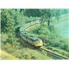 Image 3 : FRAMED PICTURE - CN - "SUPERCONTINENTAL IN THE CANADIAN ROKIES"