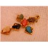 Image 1 : PENDANT - CROSS WITH GEMSTONES