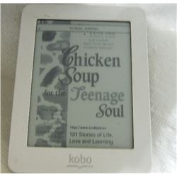 E-READER - KOBO MINI READER - INCLUDES 4 BOOKS - 50 SHADES OF GREY, 50 SHADES DARKER, 50 SHADES FREE