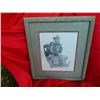 Image 1 : FRAMED LIMITED EDITION PICTURE - TRAIN #5 - BY SALLY WHIBLEY