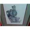 Image 2 : FRAMED LIMITED EDITION PICTURE - TRAIN #5 - BY SALLY WHIBLEY
