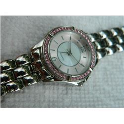 WATCH - PINK RHINESTONES