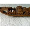 Image 3 : CARVING - WOOD JUNK BOAT