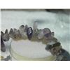 Image 4 : STRING OF ASSORTED POLISHED FREE FORM AMETHYST - APPROX. 60PC ON STRAND - CAN USE DIRECTLY AS A BRAC