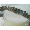Image 4 : STRING OF ASSORTED POLISHED FREE FORM AND ROUND GEMS - LOOK LIKE MYSTIC TOPAZ - APPROX. 45PC ON STRA
