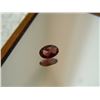 Image 2 : GEMSTONE - GARNET - OVAL FACETED - 6.0 X 4.1 X 2.2mm
