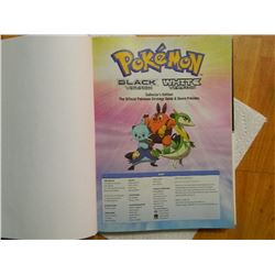 BOOK - HARDCOVER - POKEMAN BLACK & POKEMAN WHITE VERSION COLLECTOR'S EDITION - THE OFFICIAL POKEMAN 