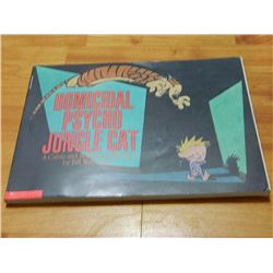 BOOK - THE CALVIN AND HOBBES - HOMICIDAL PSYCHO JUNGLE CAT