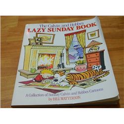 BOOK - THE CALVIN AND HOBBES - LAZY SUNDAY BOOK