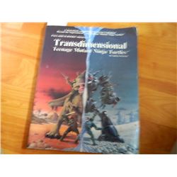 BOOK - TRANSDIMENSIONAL TMNT - 1989