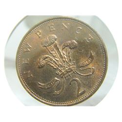 COIN - 2 NEW PENCE - 1971