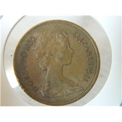 COIN - 2 NEW PENCE - 1980