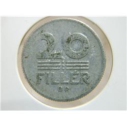 COIN - 20 FILLER - 1968