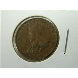 COIN - CEYLON - ONE CENT - 1929