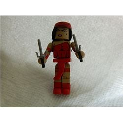 MINI FIGURE - RED - WITH 2 WEAPONS