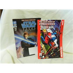 ULTIMATE SPIDER-MAN & STARWARS - 2 TTL BOTH - GOOD CONDITION