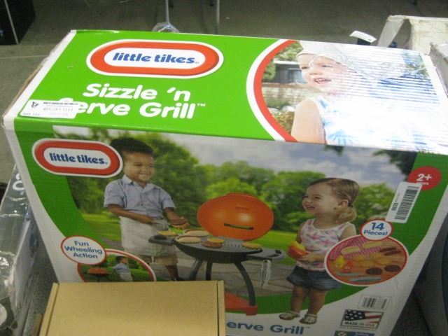 little tikes sizzle and serve grill