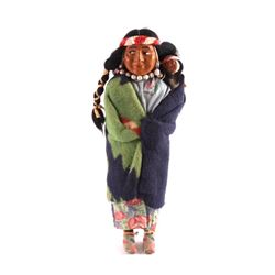 Original Early Pre-1940 Skookum Indian Doll