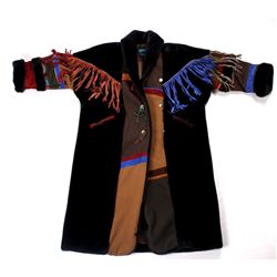 Western Buffalo Robe Full Length Coat
